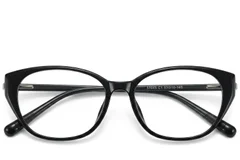 BS423-0519_Black_Oval_TR90_Glasses_front