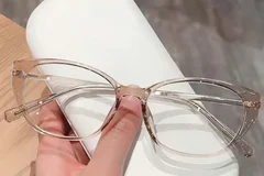 BS423-0522_Brown_Oval_TR90_Glasses_front
