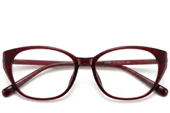 BS423-0525_Red_Oval_TR90_Glasses_front