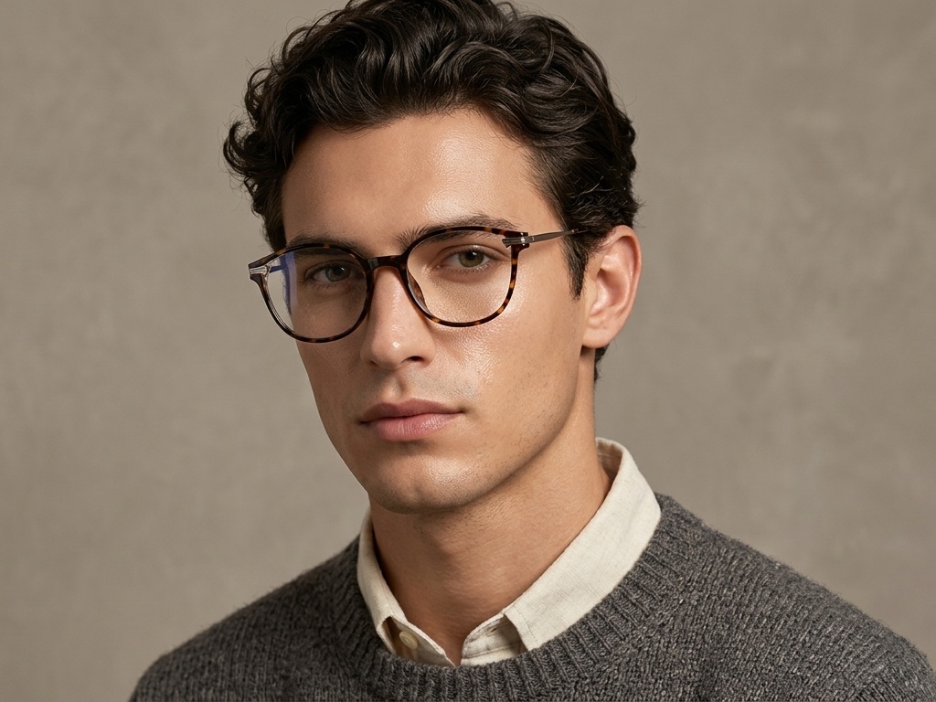 BS423-0540_Tortoiseshell_Oval_TR90_Glasses-tryon_male