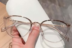 BS423-0544_Grey_Oval_TR90_Glasses_front
