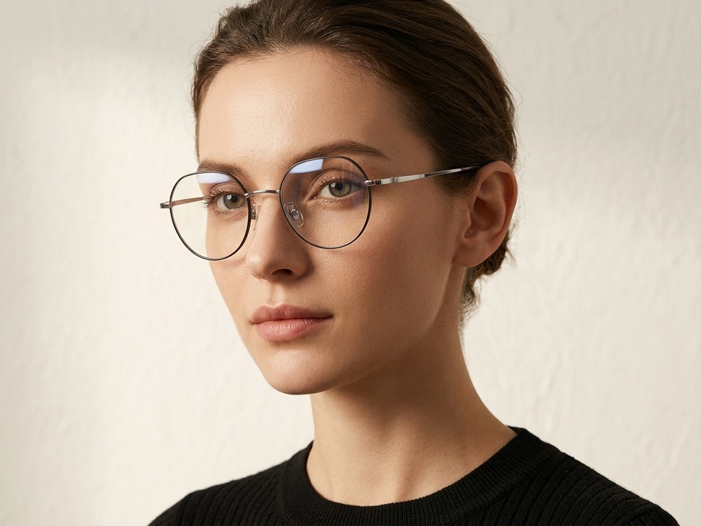 BS423-0551_Black_Geometric_Titanium_Glasses-tryon_female