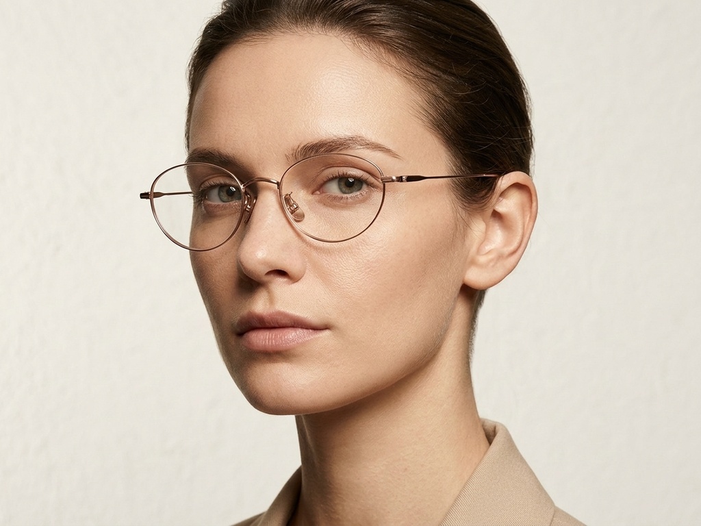 BS423-0556_Pink_Oval_Metal_Glasses-tryon_female