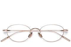 BS423-0556_Pink_Oval_Metal_Glasses_front