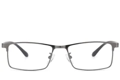 BS423-0562_Grey_Rectangular_Metal_Glasses-front