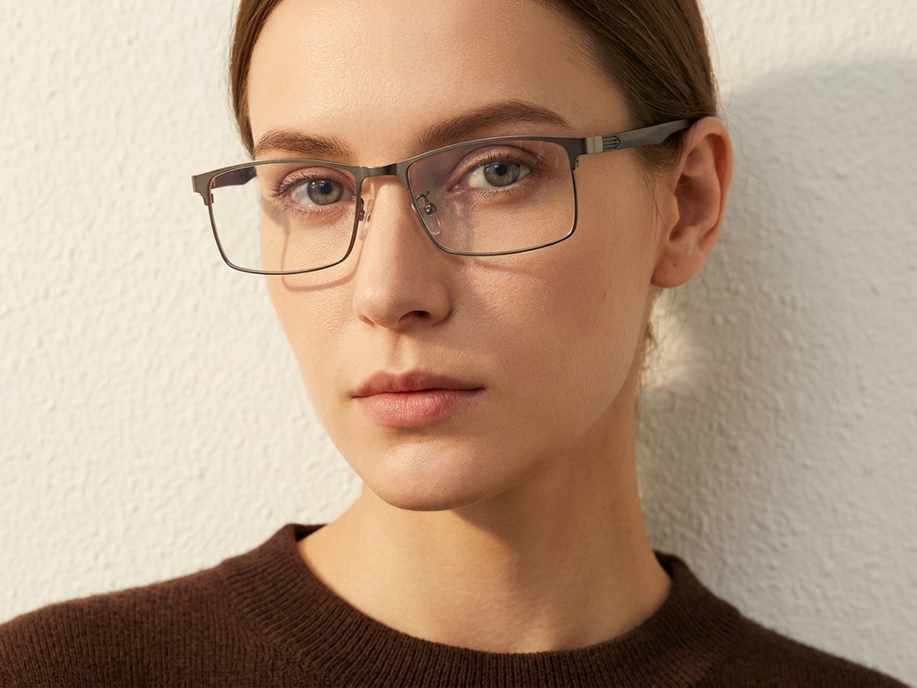 BS423-0562_Grey_Rectangular_Metal_Glasses-tryon_female