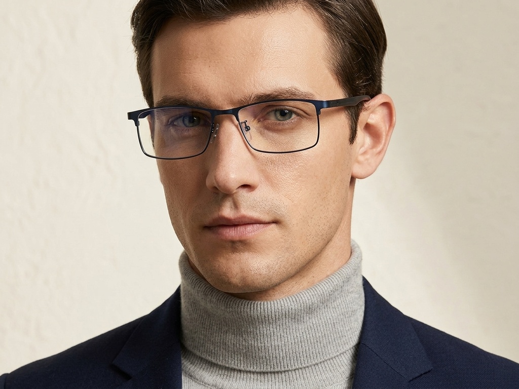 BS423-0563_Blue_Rectangular_Metal_Glasses-tryon_male