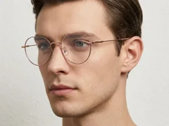 BS423-0568_Pink_Geometric_Titanium_Glasses-tryon_male