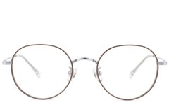 BS423-0572_Brown_Oval_Titanium_Glasses-front