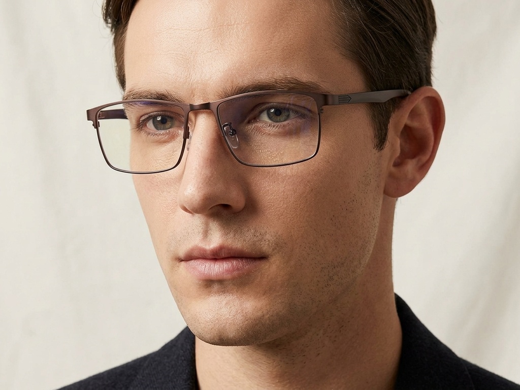 BS423-0580_Brown_Rectangular_Metal_Glasses-tryon_male