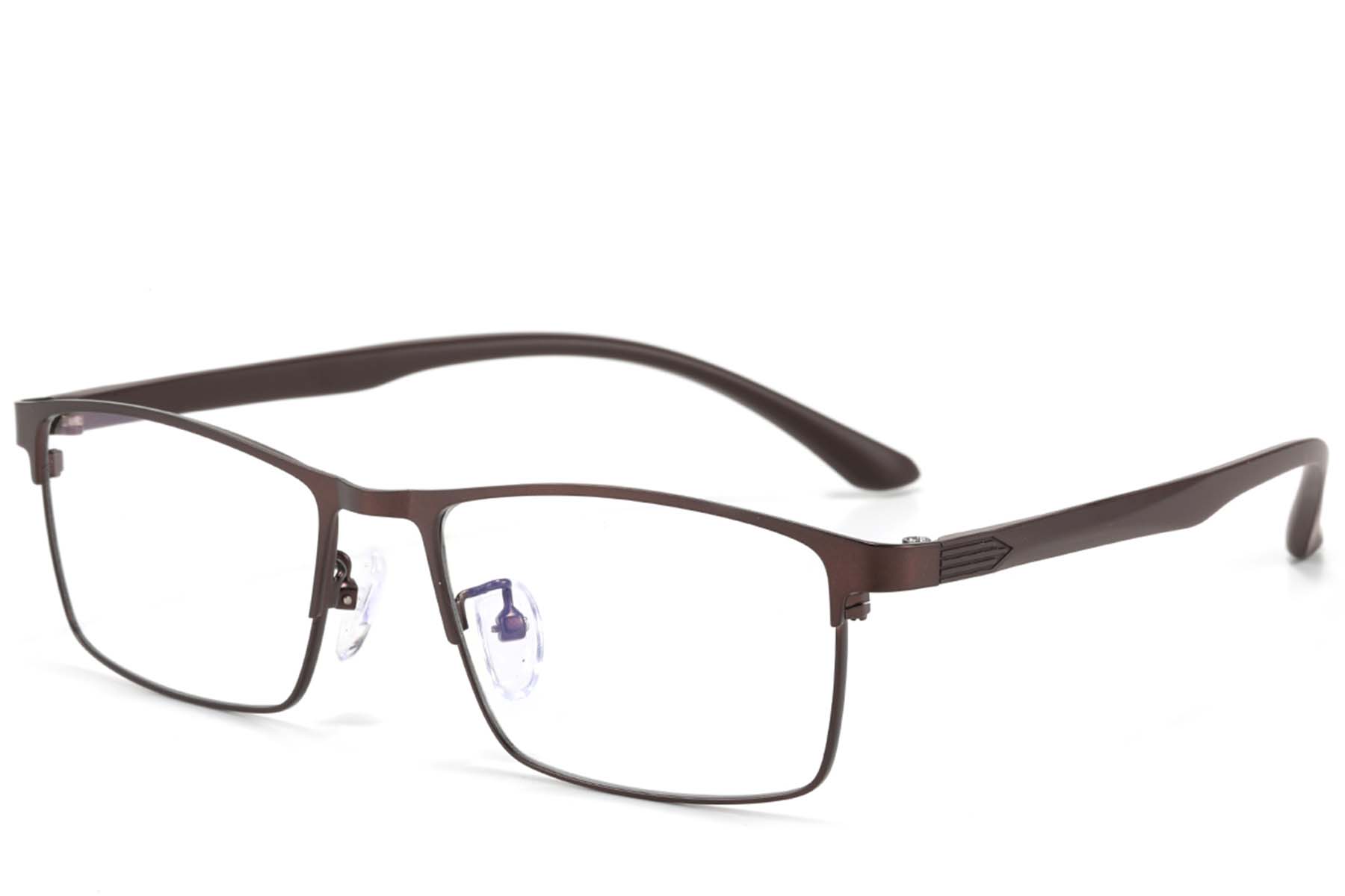 BS423-0580_Brown_Rectangular_Metal_Glasses_corner