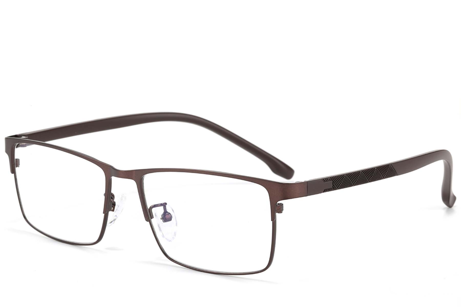BS423-0583_Brown_Rectangular_Metal_Glasses_corner