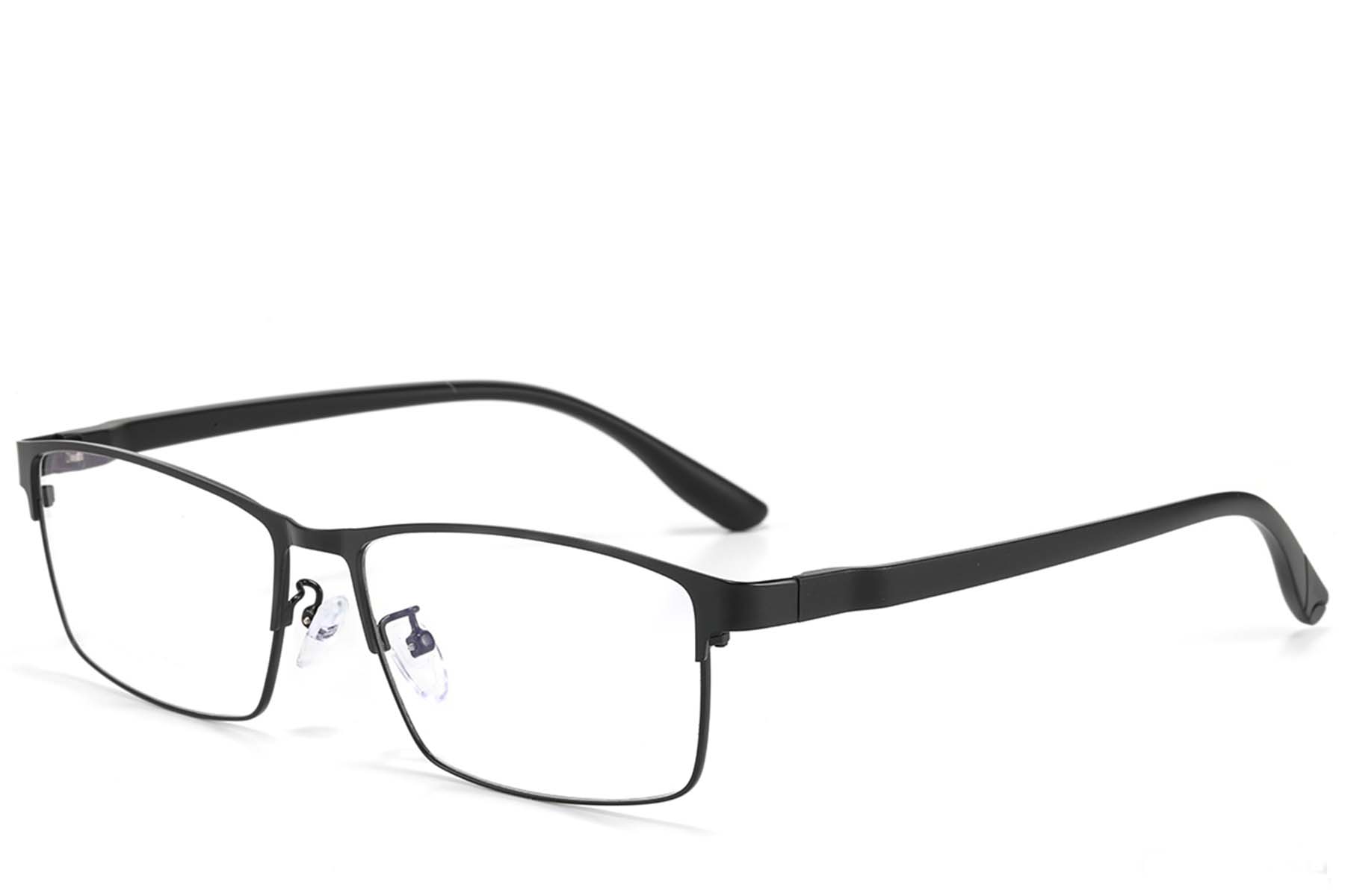 BS423-0584_Black_Rectangular_Metal_Glasses_corner
