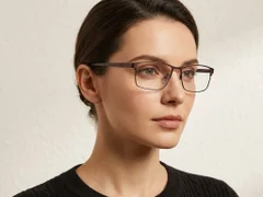 BS423-0586_Brown_Rectangular_Metal_Glasses-tryon_female