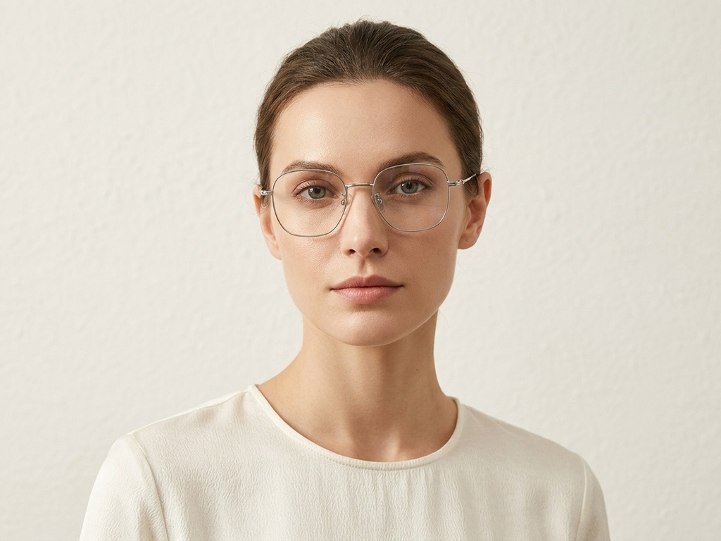BS423-0587_Silver_Rectangular_Titanium_Glasses-tryon_female