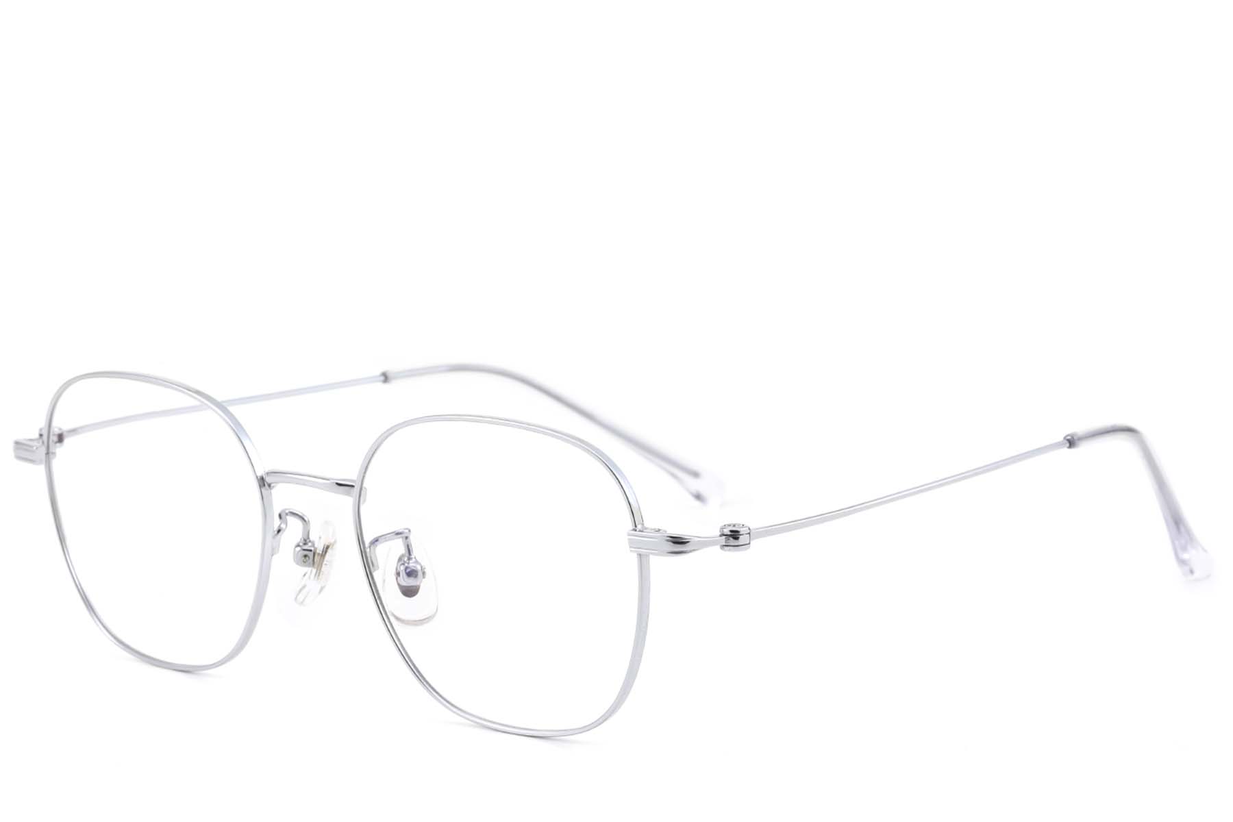 BS423-0587_Silver_Rectangular_Titanium_Glasses_corner