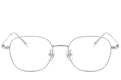BS423-0589_Green_Rectangular_Titanium_Glasses-front