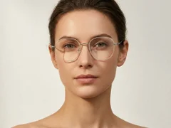 BS423-0589_Green_Rectangular_Titanium_Glasses-tryon_female