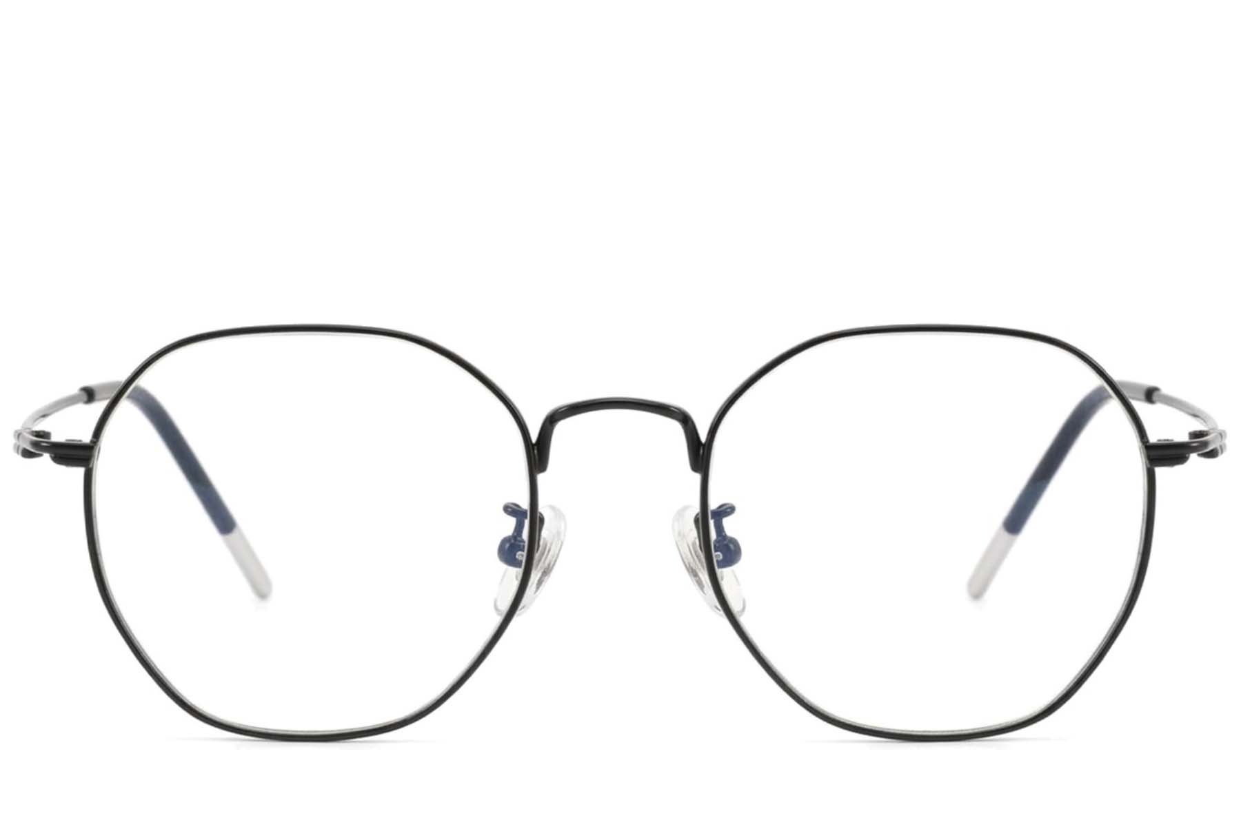 BS423-0594_Black_Geometric_Titanium_Glasses-front