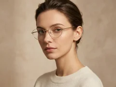 BS423-0601_Golden_Butterfly_Titanium_Glasses-tryon_female