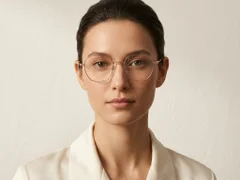 BS423-0604_Pink_Oval_Titanium_Glasses-tryon_female