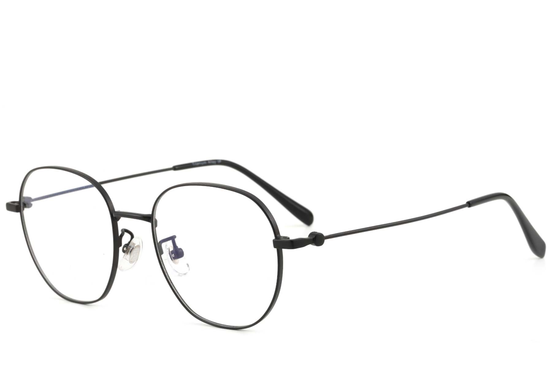 BS423-0605_Black_Oval_Titanium_Glasses_corner