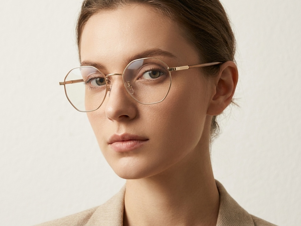 BS423-0613_Golden_Geometric_Metal_Glasses-tryon_female