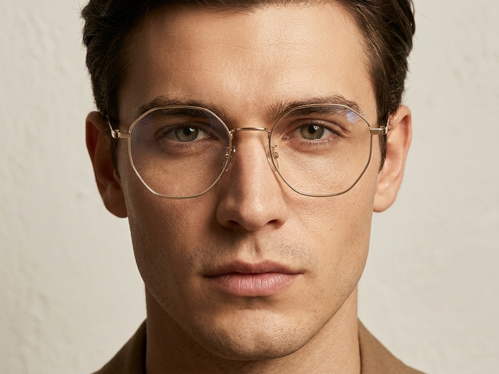 BS423-0613_Golden_Geometric_Metal_Glasses-tryon_male