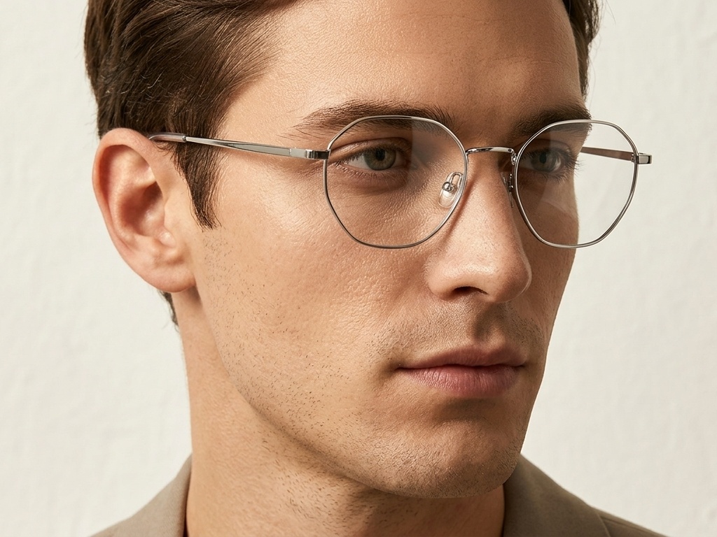 BS423-0615_Silver_Geometric_Metal_Glasses-tryon_male