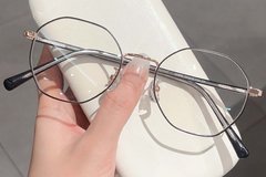 BS423-0617_Black_Geometric_Metal_Glasses_front