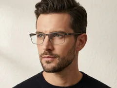 BS423-0619_Grey_Rectangular_Metal_Glasses-tryon_male