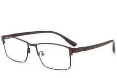 BS423-0620_Brown_Rectangular_Metal_Glasses_corner