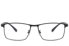 BS423-0621_Black_Rectangular_Metal_Glasses-front