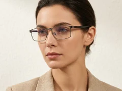 BS423-0622_Grey_Rectangular_Metal_Glasses-tryon_female