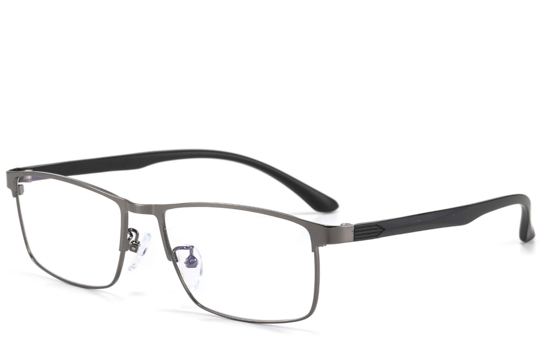 BS423-0622_Grey_Rectangular_Metal_Glasses_corner