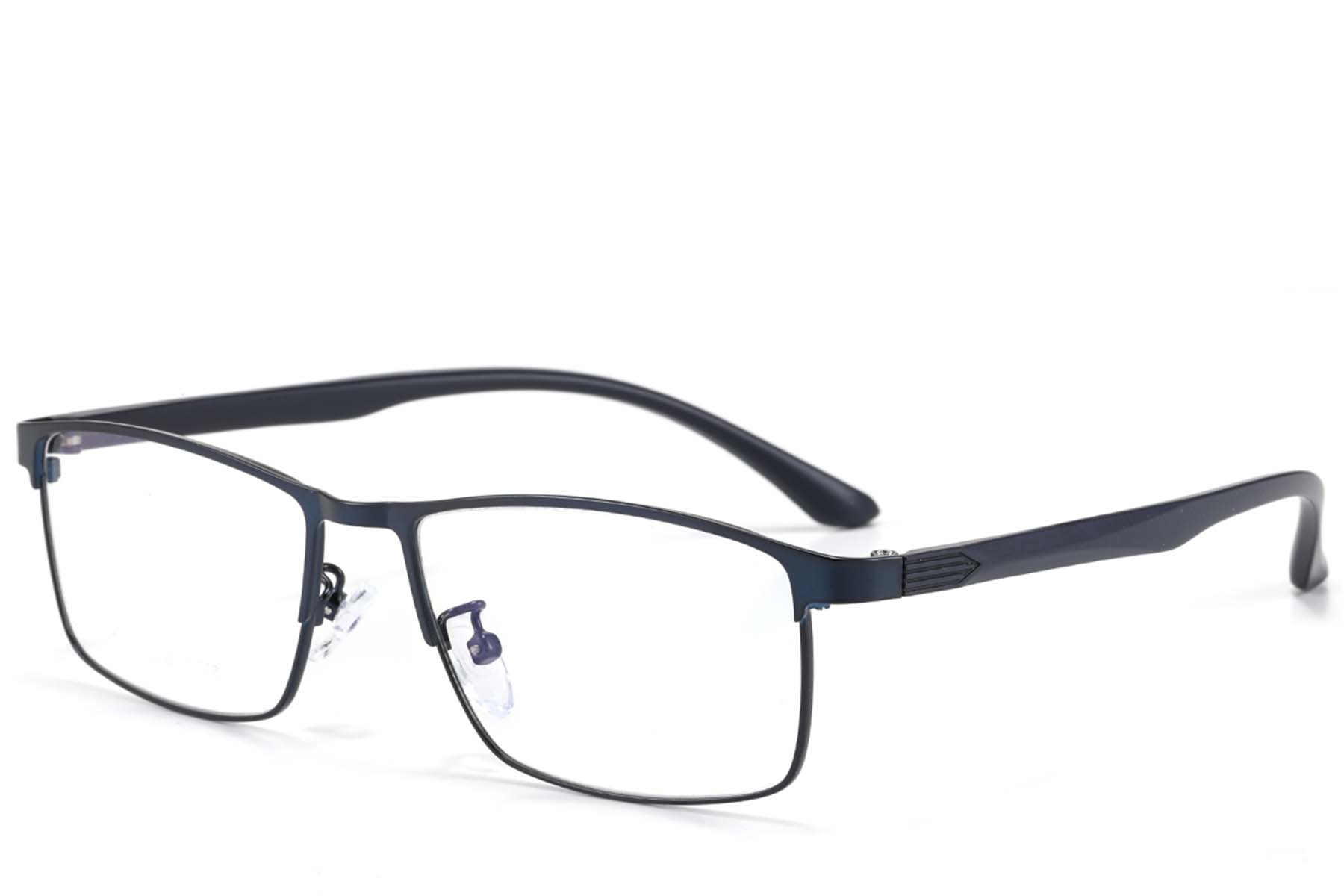 BS423-0623_Blue_Rectangular_Metal_Glasses_corner