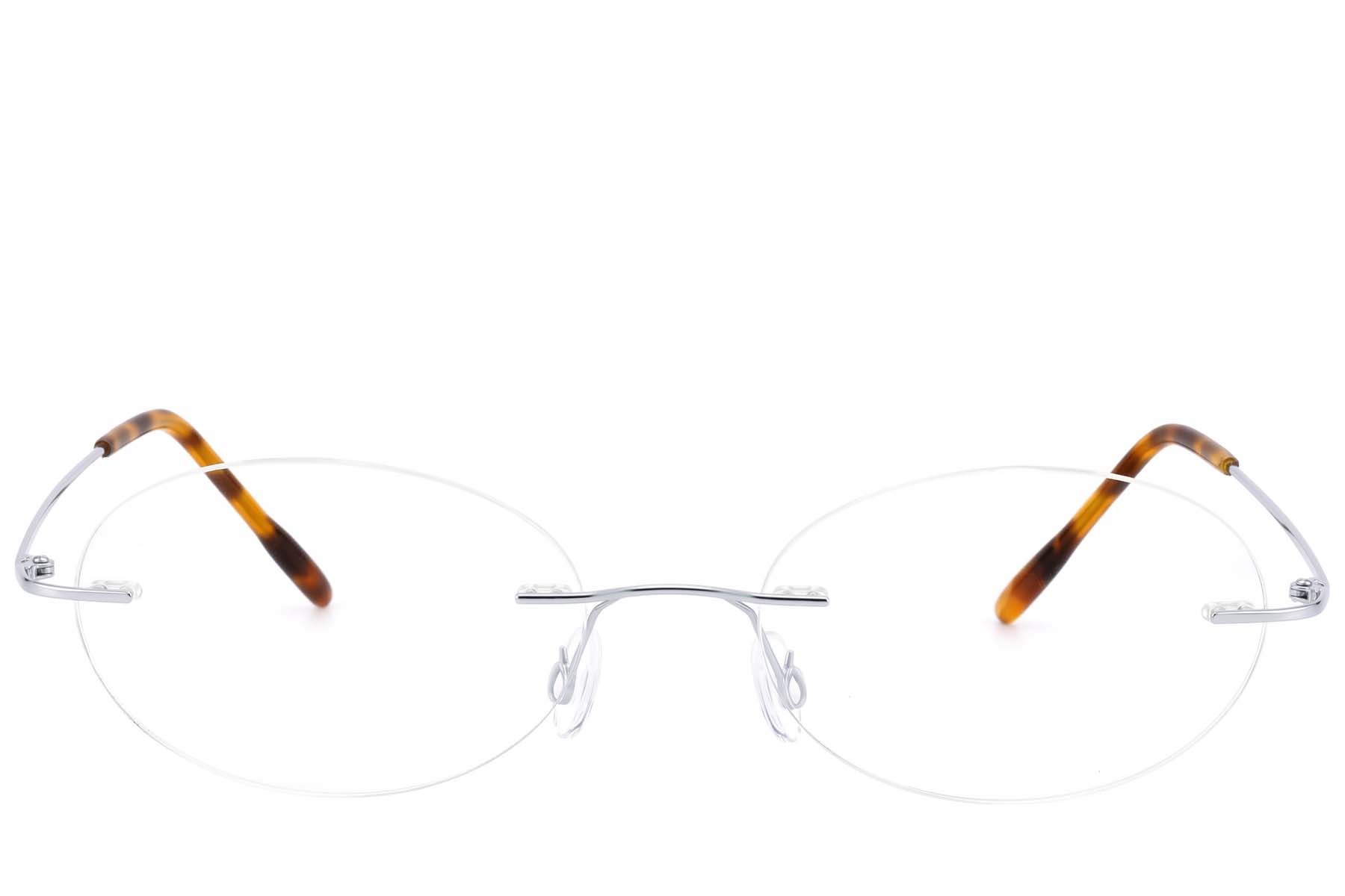 BS423-0626_Silver_Invisible_Titanium_Glasses-front