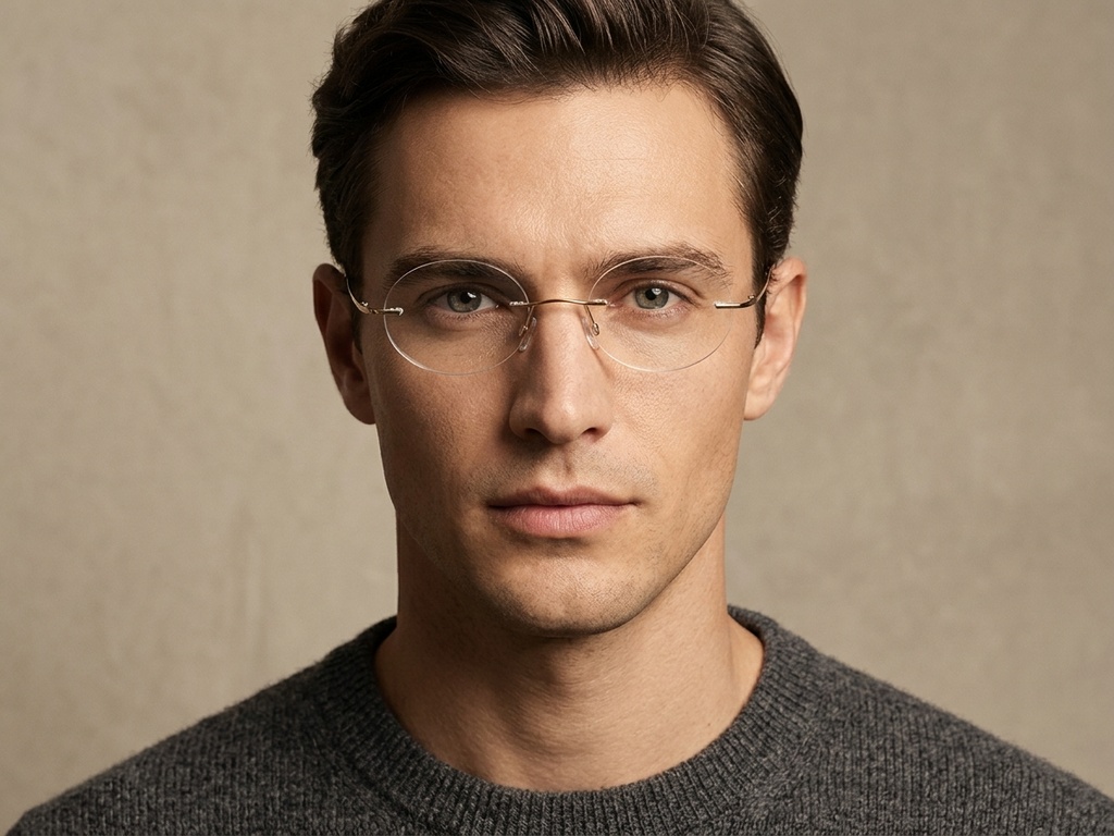 BS423-0630_Golden_Invisible_Titanium_Glasses-tryon_male