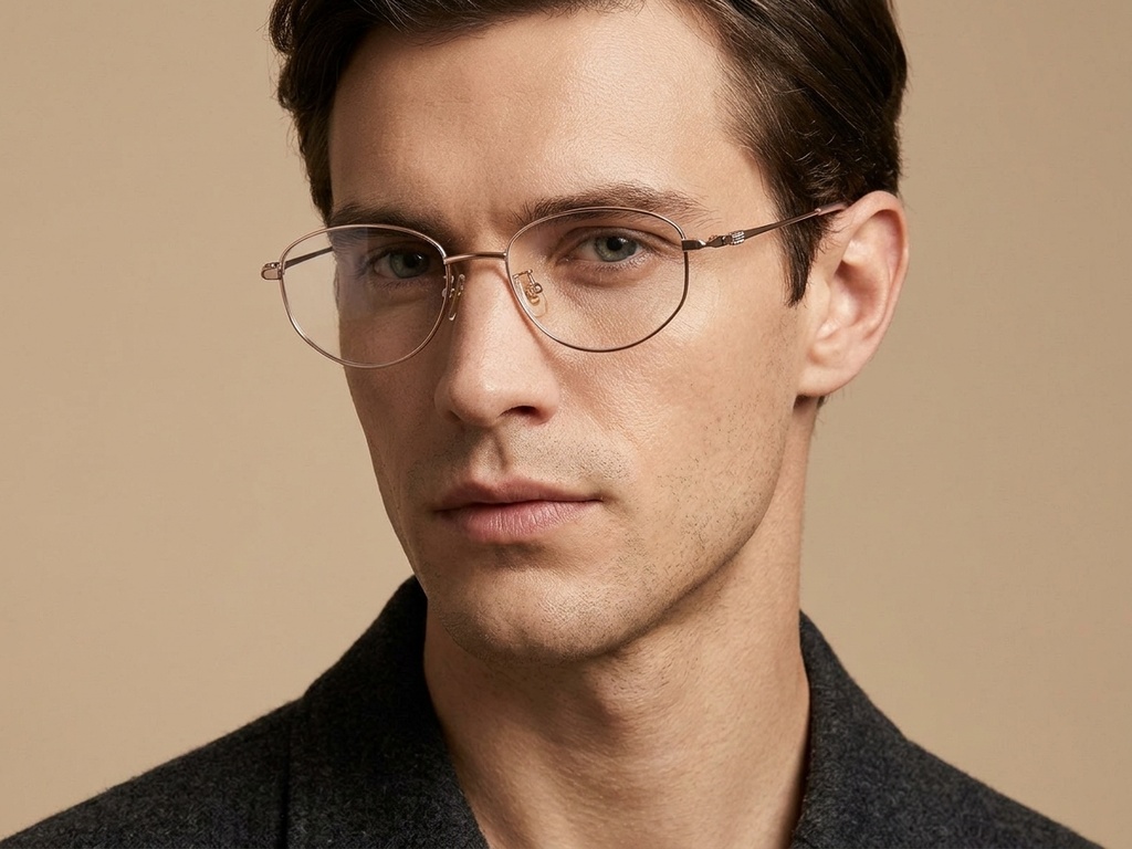 BS423-0632_Pink_Oval_Titanium_Glasses-tryon_male