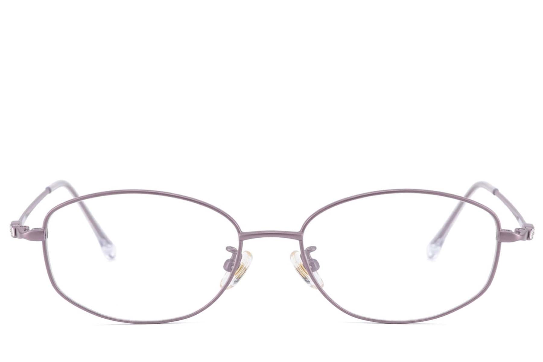 BS423-0633_Purple_Oval_Titanium_Glasses-front