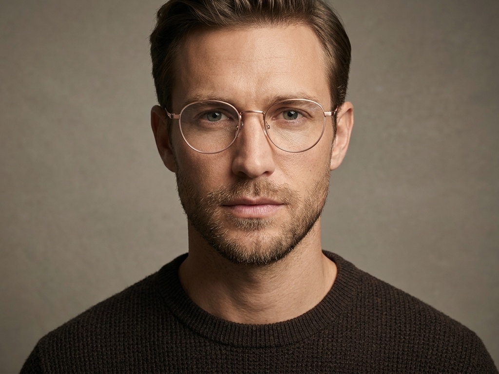 BS423-0634_Golden_Oval_Titanium_Glasses-tryon_male