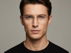 BS423-0637_Pink_Semi-rimless_Titanium_Glasses-tryon_male