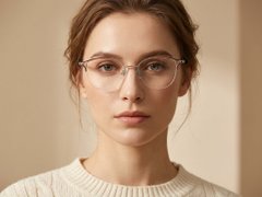 BS423-0638_Silver_Semi-rimless_Titanium_Glasses-tryon_female