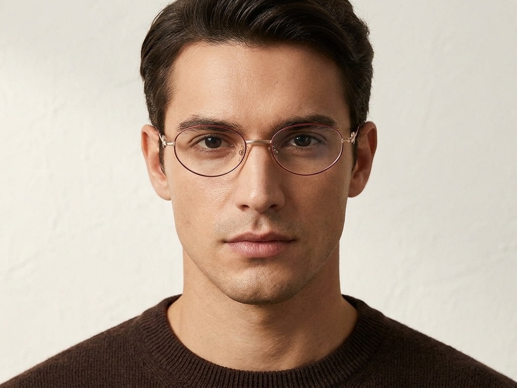 BS423-0641_Red_Oval_Titanium_Glasses-tryon_male