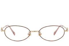 BS423-0643_Tortoiseshell_Oval_Titanium_Glasses-front