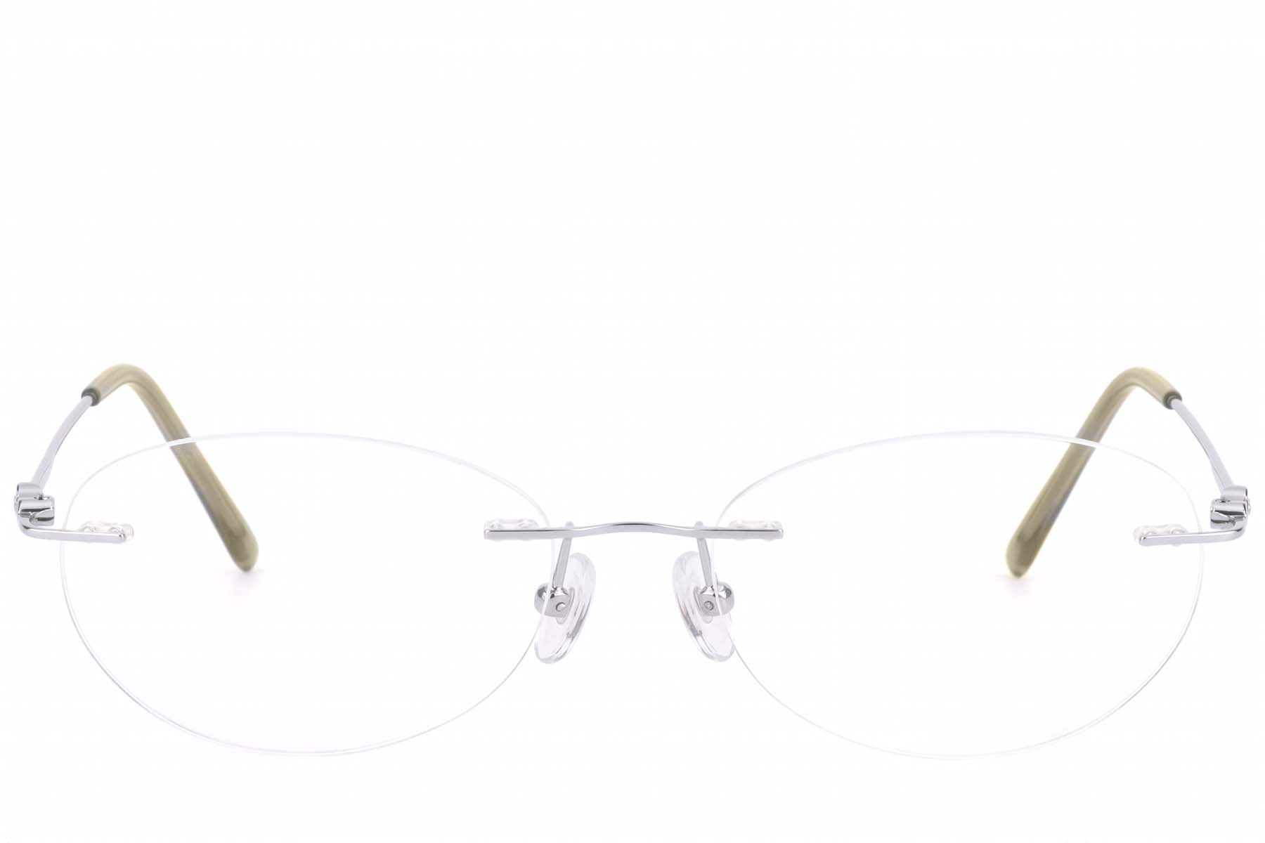 BS423-0645_Silver_Invisible_Titanium_Glasses-front