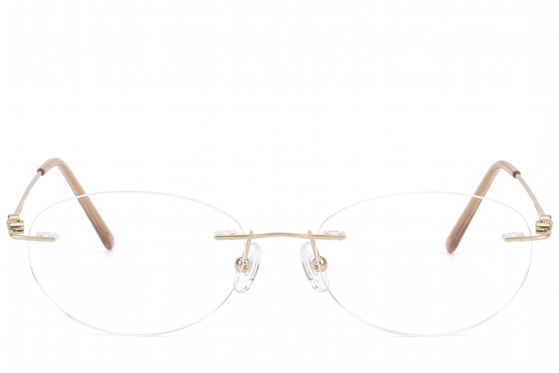 BS423-0647_Golden_Invisible_Titanium_Glasses-front