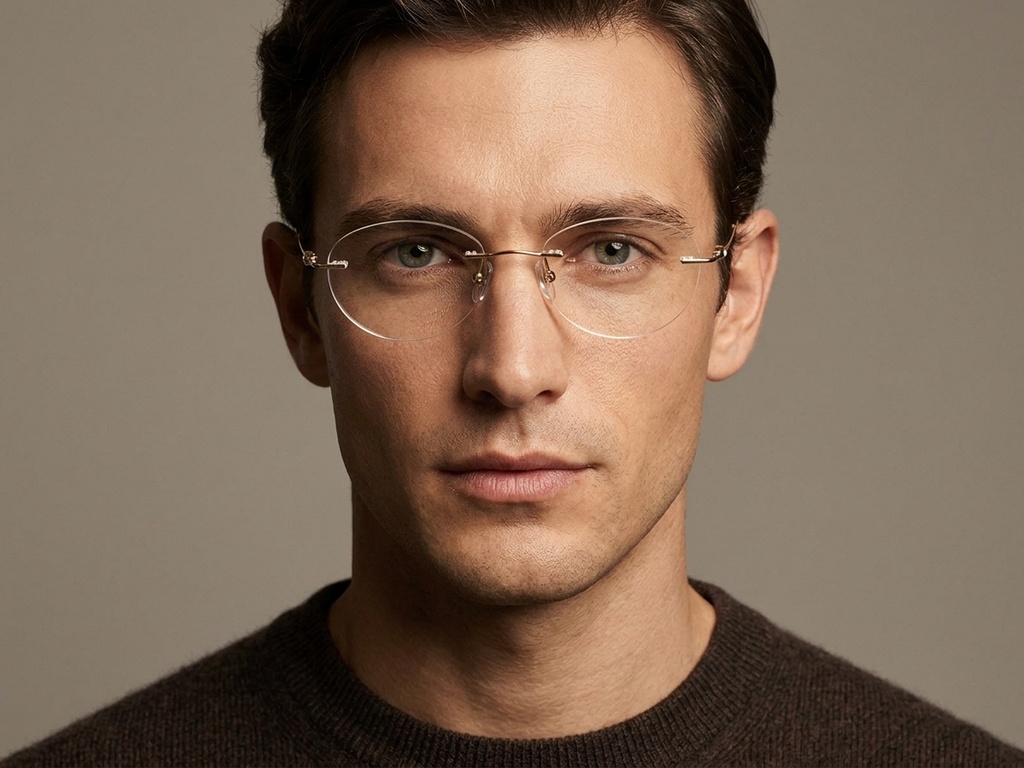 BS423-0647_Golden_Invisible_Titanium_Glasses-tryon_male