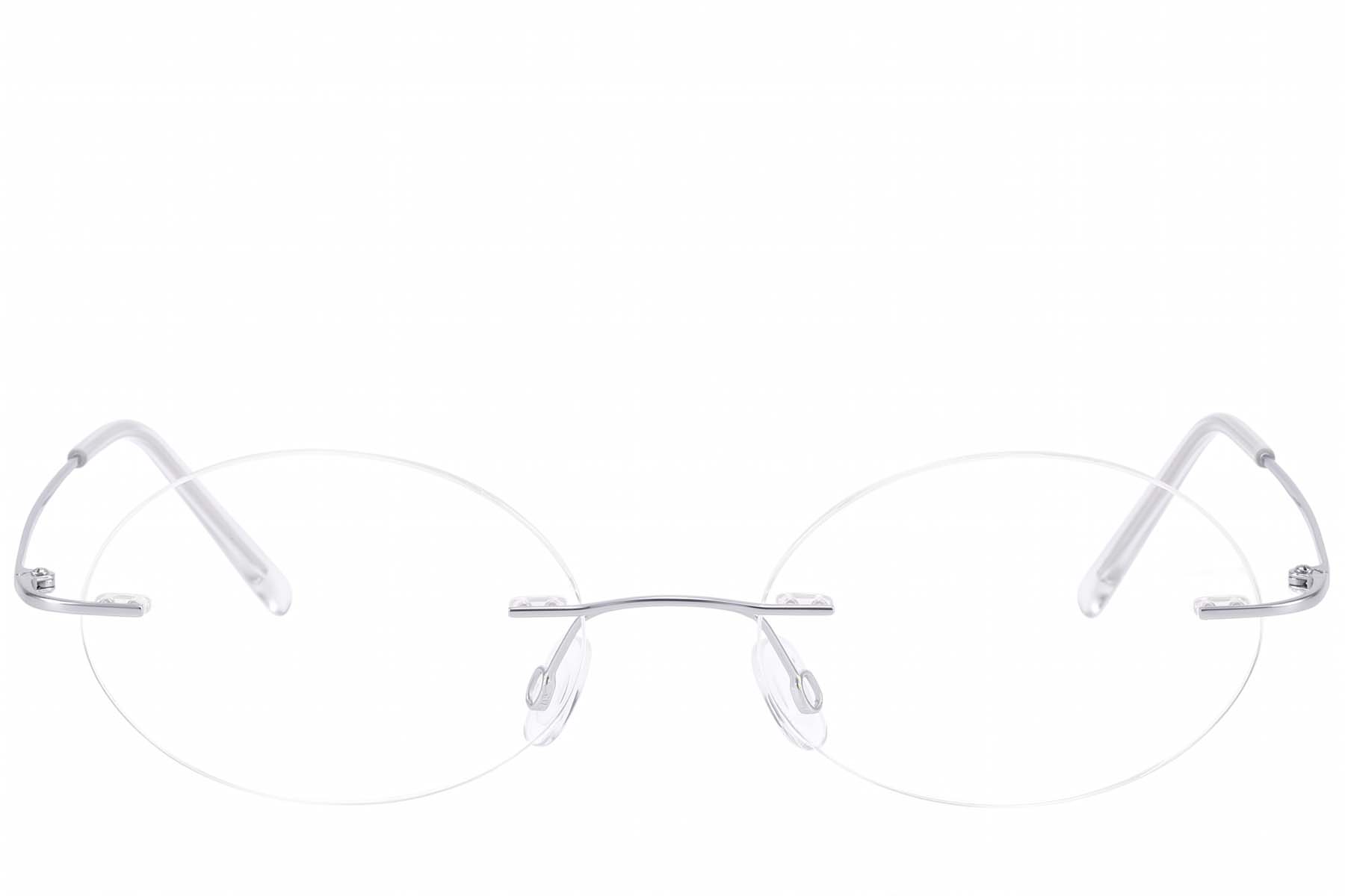 BS423-0652_Silver_Invisible_Titanium_Glasses-front