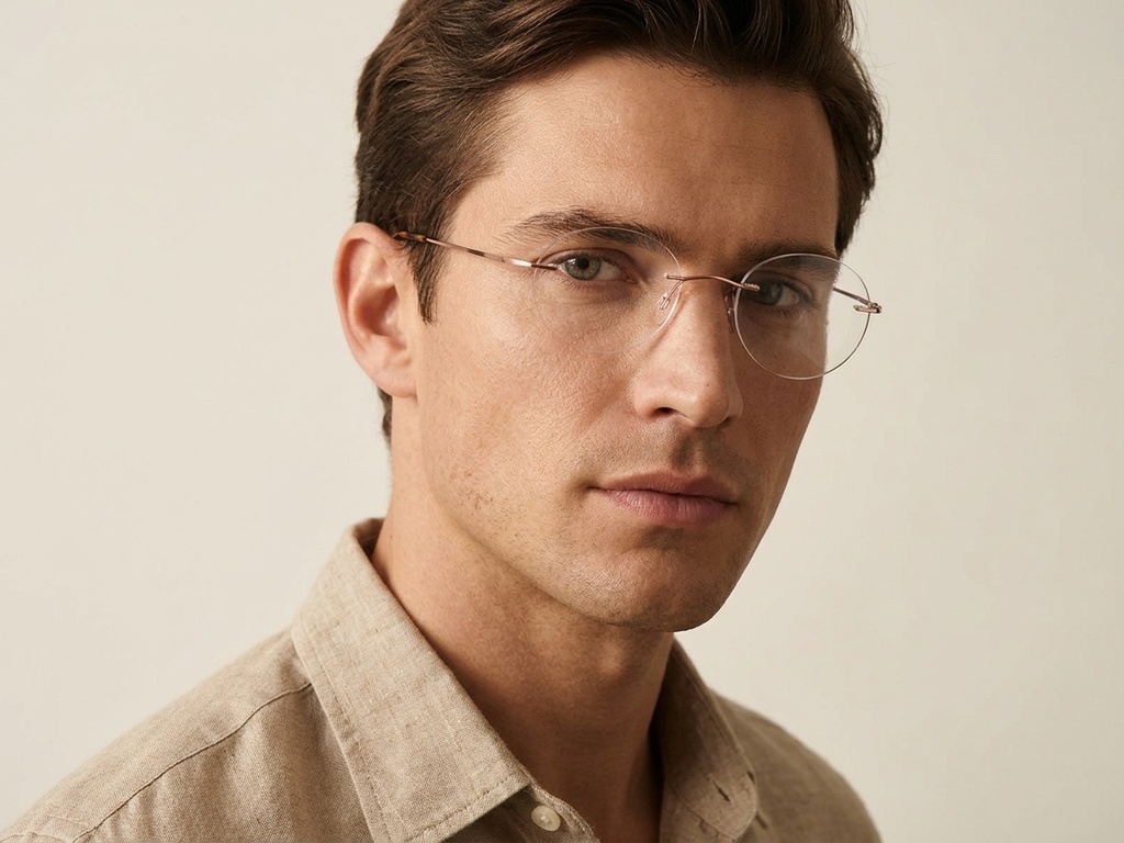 BS423-0655_Pink_Invisible_Titanium_Glasses-tryon_male